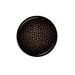 Leopard Print Dark	 Hat Clip Ball Marker