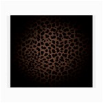 Leopard Print Dark	 Glasses Cloth (Small)