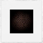 Leopard Print Dark	Canvas 12  x 12 