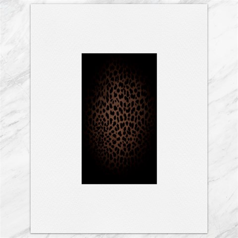 Leopard Print Dark	Canvas 12  x 16  from ArtsNow.com 11.86 x15.41  Canvas - 1