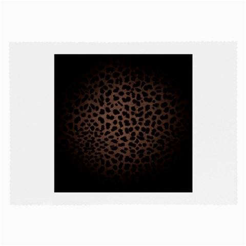 Leopard Print Dark	 Glasses Cloth (Large from ArtsNow.com Front