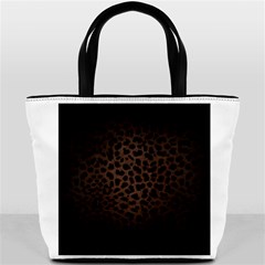 Leopard Print Dark	 Bucket Bag from ArtsNow.com Back