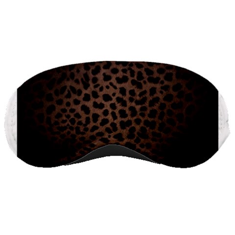 Leopard Print Dark	Sleeping Mask from ArtsNow.com Front