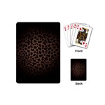 Leopard Print Dark	 Playing Cards (Mini)