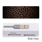 Leopard Print Dark	Memory Card Reader (Stick)