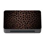 Leopard Print Dark	Memory Card Reader with CF (Rectangular)