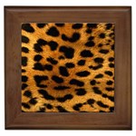 Jaguar Print	 Framed Tile