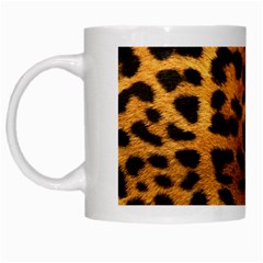 Jaguar Print	 White Mug from ArtsNow.com Left