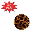 Jaguar Print	 1  Mini Button (100 pack)