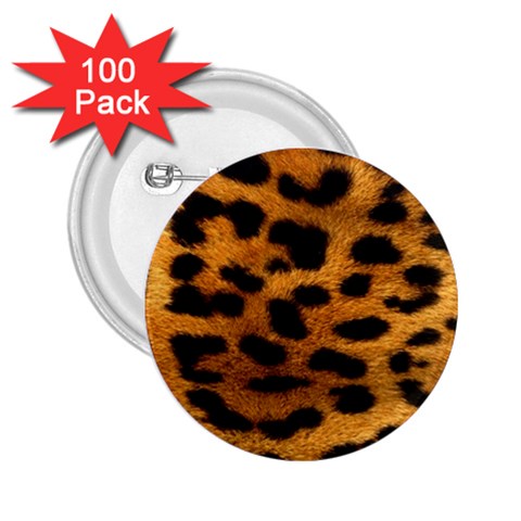 Jaguar Print	 2.25  Button (100 pack) from ArtsNow.com Front