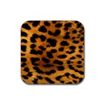 Jaguar Print	 Rubber Coaster (Square)