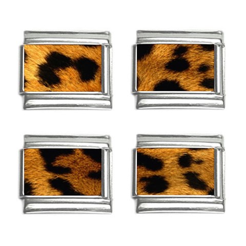 Jaguar Print	9mm Italian Charm (4 pack) from ArtsNow.com Front