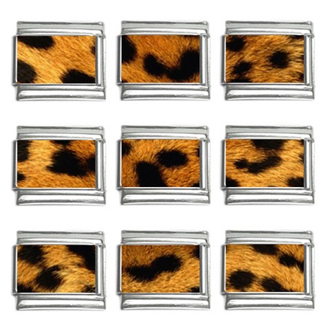 Jaguar Print	9mm Italian Charm (9 pack) from ArtsNow.com Front