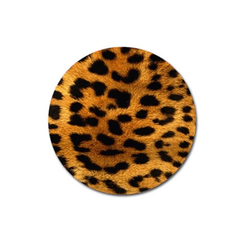 Jaguar Print	 Magnet 3  (Round) from ArtsNow.com Front