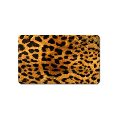 Jaguar Print	 Magnet (Name Card) from ArtsNow.com Front