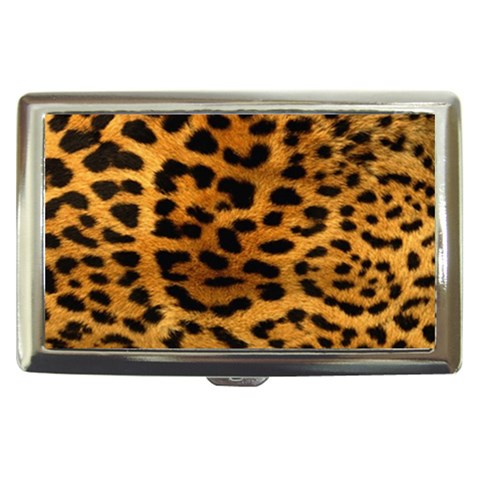 Jaguar Print	 Cigarette Money Case from ArtsNow.com Front