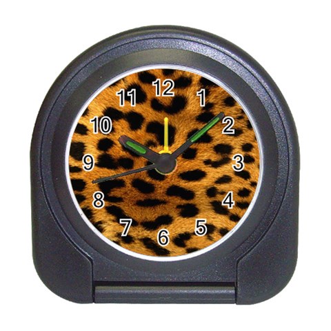 Jaguar Print	 Travel Alarm Clock from ArtsNow.com Front
