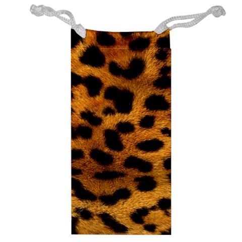 Jaguar Print	 Jewelry Bag from ArtsNow.com Front