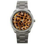 Jaguar Print	 Sport Metal Watch