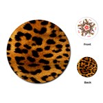 Jaguar Print	Playing Cards (Round)