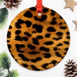 Jaguar Print	 Round Ornament (Two Sides)