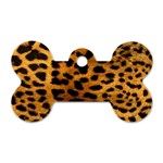 Jaguar Print	 Dog Tag Bone (One Side)