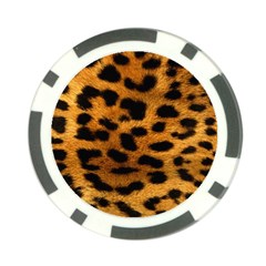 Jaguar Print	 Poker Chip Card Guard from ArtsNow.com Front