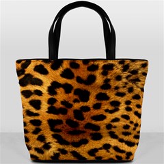 Jaguar Print	 Bucket Bag from ArtsNow.com Front