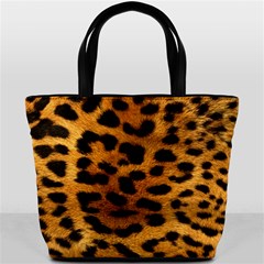 Jaguar Print	 Bucket Bag from ArtsNow.com Back