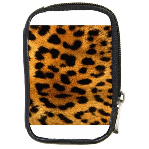 Jaguar Print	 Compact Camera Leather Case from ArtsNow.com Front