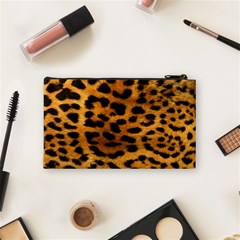 Jaguar Print	 Cosmetic Bag (Small) from ArtsNow.com Back