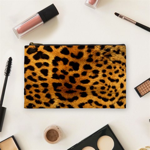 Jaguar Print	 Cosmetic Bag (Medium) from ArtsNow.com Front