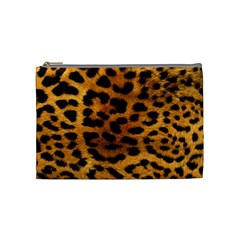 Jaguar Print	 Cosmetic Bag (Medium) from ArtsNow.com Front