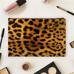 Jaguar Print	 Cosmetic Bag (Large) from ArtsNow.com Back