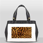 Jaguar Print	 Oversize Office Handbag (Two Sides)