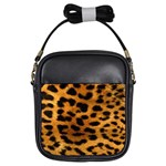 Jaguar Print	 Girls Sling Bag