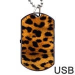 Jaguar Print	Dog Tag USB Flash (One Side)