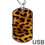 Jaguar Print	Dog Tag USB Flash (Two Sides)