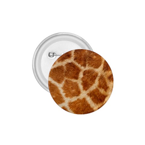 Giraffe Print	 1.75  Button from ArtsNow.com Front