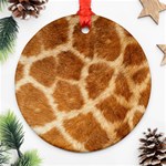 Giraffe Print	 Ornament (Round)