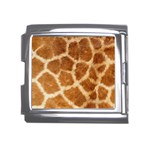 Giraffe Print	 Mega Link Italian Charm (18mm)