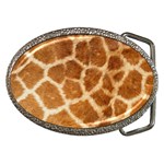 Giraffe Print	 Belt Buckle