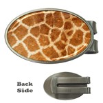 Giraffe Print	 Money Clip (Oval)