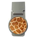 Giraffe Print	 Money Clip (Round)