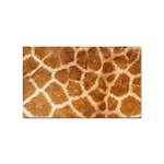 Giraffe Print	 Sticker (Rectangular)