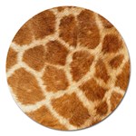 Giraffe Print	 Magnet 5  (Round)