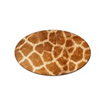 Giraffe Print	 Sticker Oval (100 pack)