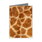 Giraffe Print	 Mini Greeting Card