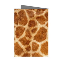 Giraffe Print	 Mini Greeting Cards (Pkg of 8) from ArtsNow.com Left