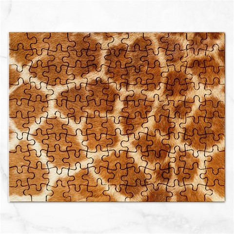 Giraffe Print	 Jigsaw Puzzle (Rectangular) from ArtsNow.com Front